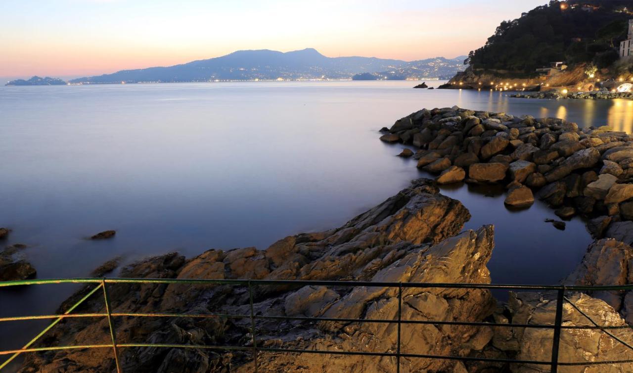 Apartament Una Conchiglia Sul Mare Attico Vista Portofino Zoagli Zewnętrze zdjęcie